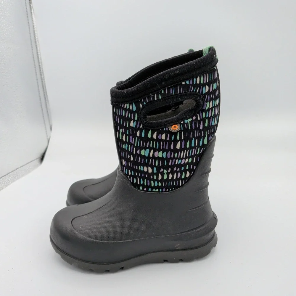 Bogs Neo Classic Twinkle Waterproof Boot Winter Insulated Kid 9 Toddler Boy Girl